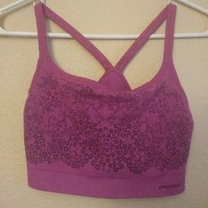 Purple Patagonia Sports Bra